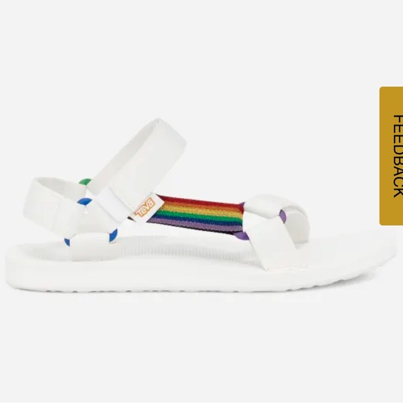 TEVA Original Universal Pride Sandals - Men's 12 NWT! Style 1125891 - Picture 3 of 10